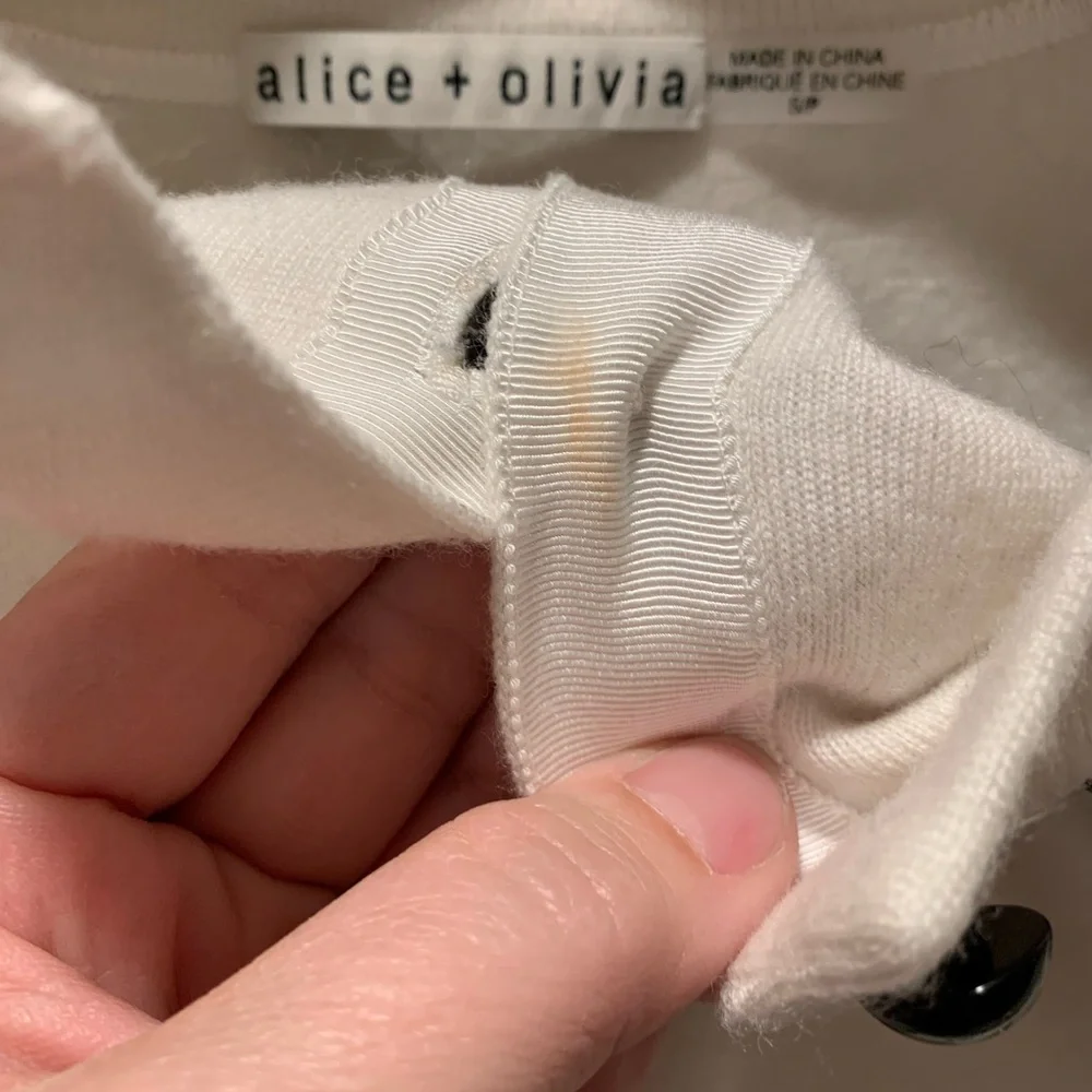 Alice and Olivia Daroda Bow Cardigan - SP - Picture 4 of 5